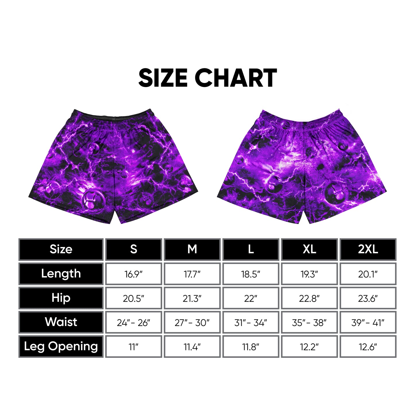 Steel Ball Shorts (Purple)