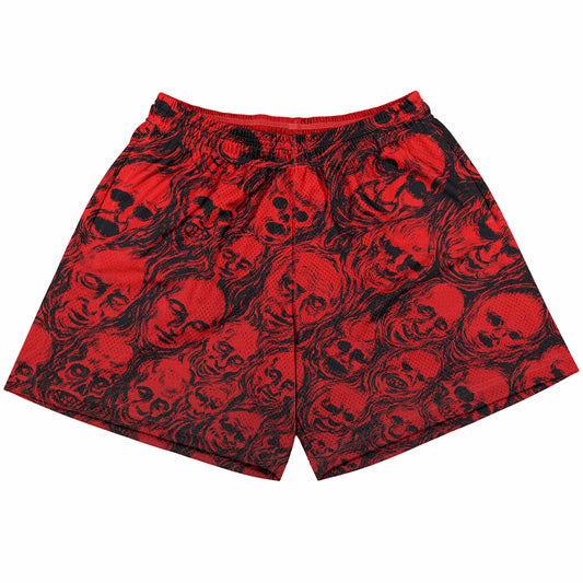 Red Eclipse Shorts