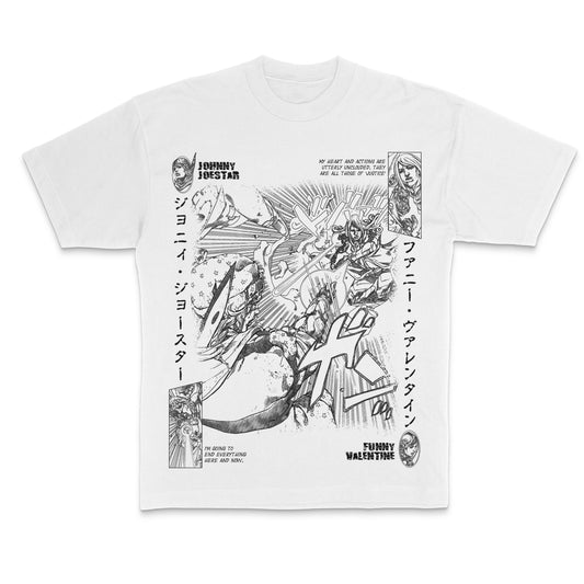 Steel vs Justice Tee (Black Ink)